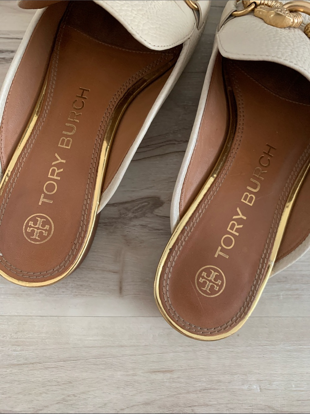 Tory Burch Jessa Leather Backless Mule Size 7 - Picture 4 of 14